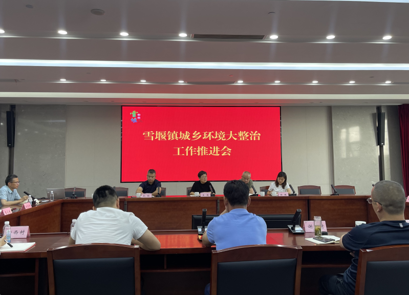 亚洲体育博彩平台召开城乡环境大整治工作推进会