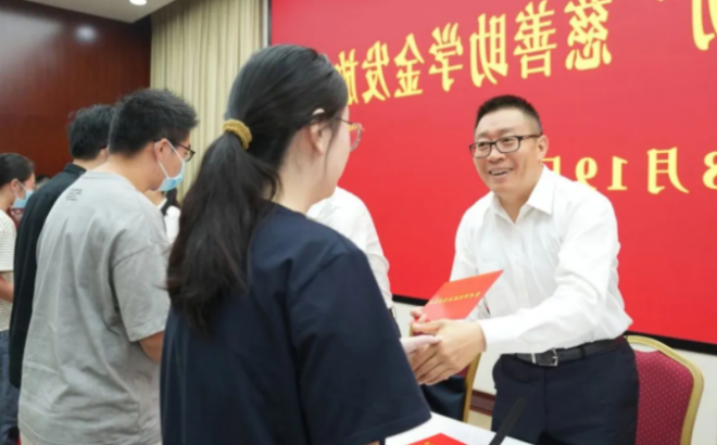 2026年武进区“圆梦行动”大学生慈善助学金正式发放
